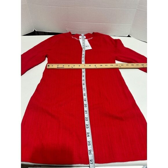 Isabel Maternity Ribbed lightweight crew neck sweater Size S NWT - Picture 3 of 4